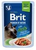 Mokra karma dla kotów - BRIT PREMIUM CAT Sterilised Duck fillets in gravy 85g (saszetka) - miniaturka - grafika 1