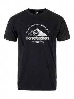 Koszulki dla chłopców - Horsefeathers MOUNTAIN black koszulka męska - XL - grafika 1