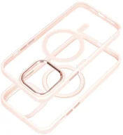 Etui i futerały do telefonów - Futerał COLOR EDGE MAG COVER kompatybilny z MagSafe do IPHONE 17 Pro Max różowy - miniaturka - grafika 1
