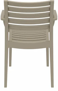 Meble ogrodowe Siesta Artemis Ares 140 cm Taupe 4+1 - Meble gastronomiczne - miniaturka - grafika 8