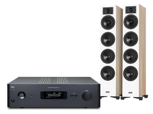 NAD C 399 (czarny) + Diva 6 (dąb) - Zestawy stereo - miniaturka - grafika 1