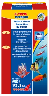 Sera Ectopur preparat zwalczający grzybice i pasożyty 130g - Preparaty do akwarium - miniaturka - grafika 1