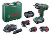 Wiertarki - Wiertarko-wkrętarka BOSCH AdvancedImpact 18 QuickSnap, 2x1,5 Ah, 18 V - miniaturka - grafika 1