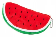 Kosmetyczki, organizery i kuferki - Piórnik Saszetka Kosmetyczka Pluszowy Arbuz - miniaturka - grafika 1