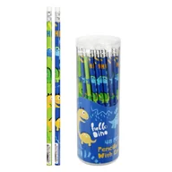 Szkolne artykuły papiernicze - OLOWEK Z GUM HB DINO STK TUB A 48 288/1440 - miniaturka - grafika 1