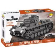 Klocki - Cobi World of Tanks - podstawowy niemiecki czołg średni Panzerkampfwagen III Ausf. J 3062 - miniaturka - grafika 1