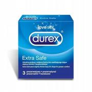 Prezerwatywy - Prezerwatywy DUREX Extra Safe 3 szt. grubsze - miniaturka - grafika 1