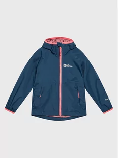 Jack Wolfskin Kurtka przeciwdeszczowa Rainy Days 1604816 M Granatowy Regular Fit - Odzież sportowa dziecięca - miniaturka - grafika 1