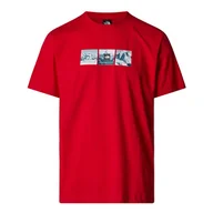 Koszulki sportowe męskie - Koszulka The North Face Expedition System 0A89DC6821 - czerwona - miniaturka - grafika 1