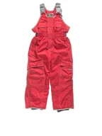 Spodnie narciarskie - Peak Mountain Spodnie narciarskie w kolorze czerwonym - miniaturka - grafika 1