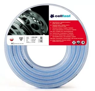 Cellfast Wąż techniczny 50mb 16,0x3,0 mm 20-207 - Węże ogrodowe i zraszacze - miniaturka - grafika 1