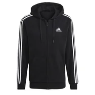Bluzy sportowe męskie - Bluza męska adidas Essentials Full-Zip Hoodie - miniaturka - grafika 1