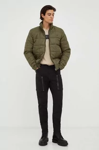 G-Star Raw kurtka męska kolor zielony zimowa - Kurtki męskie - miniaturka - grafika 1