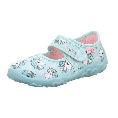 Superfit Dziewczęce Bonny kapcie, Jasnozielony, wielokolorowy 7520, 38 EU