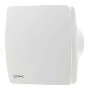 Wentylatory sufitowe - Sapho Lex - Osiowy wentylator łazienkowy, 15 W, biały LX101 - miniaturka - grafika 1