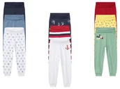 Spodenki dla niemowląt - lupilu® Spodnie dresowe niemowlęce z biobawełną, 3 pary - miniaturka - grafika 1