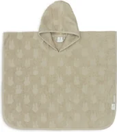 Okrycia kąpielowe dla dzieci - Ręcznik kąpielowy z kapturem 65x62cm Terry Miffy Jacquard - Olive Green Jollein - miniaturka - grafika 1