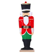 Ozdoby bożonarodzeniowe - Dziadek Do Orzechów Świąteczna Filcowa Figurka - miniaturka - grafika 1