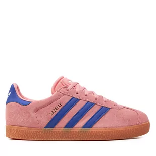 Sneakersy adidas Gazelle J IG9153 Różowy - Buty dla dziewczynek - miniaturka - grafika 1