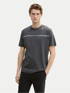 Tom Tailor T-Shirt 1037803 Szary Regular Fit - Koszulki męskie - miniaturka - grafika 1