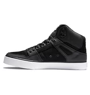Trampki męskie - DC Shoes Męskie trampki Pure Sneaker, czarne/białe, 40,5 UE - miniaturka - grafika 1