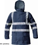 Odzież robocza - CERVA SIRET HV SET - odblaskowy wodoodporny i wiatroszczelny komplet - granatowy L - miniaturka - grafika 1