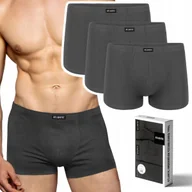 Majtki męskie - Bokserki męskie 3-PAK szorty ATLANTIC 3BMH-007 XL - miniaturka - grafika 1