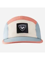 Czapki i chusty sportowe męskie - Czapka z daszkiem ROSSIGNOL WATERFALL 5P CAP różowa TU - miniaturka - grafika 1