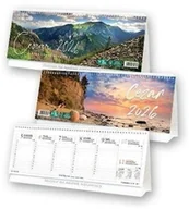 Zeszyty szkolne - Kalendarz 2026 biurowy stojący Cezar MIX - miniaturka - grafika 1