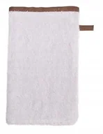 Rękawice i gąbki do kąpieli - Duetbaby Myjka kąpielowa Bambus biała - miniaturka - grafika 1