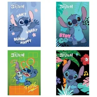 Zeszyt A4/32K linia kolor Stitch (15szt) - UNIPAP - Zeszyty szkolne - miniaturka - grafika 1