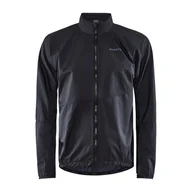 Kurtki rowerowe - Męska Kurtka CRAFT ADV OFFROAD WIND JKT M 1910572-999000 – Czarny - miniaturka - grafika 1