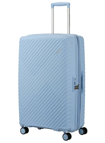 Walizka duża American Tourister Diablast EXP - glacier blue