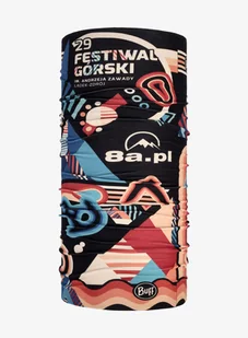 Chusta wielofunkcyjna Buff Original Ecostretch 29. Festiwal Górski 2024 Lądek-Zdrój - black/orange - Czapki i chusty sportowe męskie - miniaturka - grafika 1
