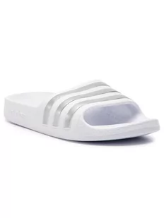 adidas Klapki adilette Aqua K F35555 Biały - Buty dla chłopców - miniaturka - grafika 1