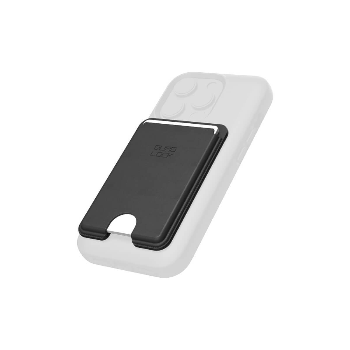 Quad Lock QMA-WLT, Portfelowy, Czarny, Nylon, Skóra wegańska, Quad Lock, Quad Lock MAG Cases, 65 mm