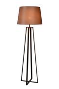 Lampy stojące - Lucide Rdzawobrązowa lampa stojąca COFFEE LAMP - miniaturka - grafika 1
