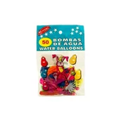 Balony i akcesoria - Balony na wodę 50 sztuk kolorowe - miniaturka - grafika 1