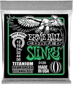Struny gitarowe  - Ernie Ball not Even Slinky 3126 zestaw strun (dla RPS akcesoria gitarowe, 12  56, powlekany Titan) 3126 - miniaturka - grafika 1
