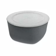 Pojemniki kuchenne - Koziol Pojemnik z pokrywką Connect Organic 4 l ciemnoszary 3872673 - miniaturka - grafika 1