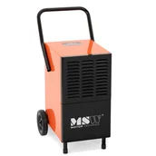 Osuszacze powietrza - MSW Osuszacz powietrza budowlany 55 l / 24 h 62 m² 500 m³/h uchwyt i 2 koła - miniaturka - grafika 1