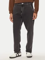 Spodnie męskie - Lee Jeansy Carpenter 112355778 Czarny Relaxed Fit - miniaturka - grafika 1