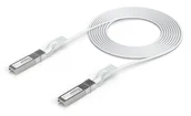 Kable światłowodowe - Ubiquiti UACC-Uplink-SFP28-3M kabel InfiniBand / światłowodowy Biały - miniaturka - grafika 1