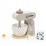 Zabawy w naśladowanie dorosłych - Label Label Robot kuchenny drewniany nugatowy zabawka w kuchnie - miniaturka - grafika 1