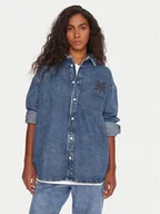 Koszule damskie - Quiksilver Koszula jeansowa Rahmat EQWWT03150 Niebieski Regular Fit - miniaturka - grafika 1