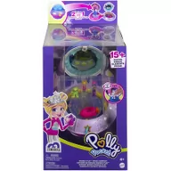 Lalki dla dziewczynek - Polly Pocket Podwójna zabawa Kosmiczna przygoda Zestaw kompaktowy - miniaturka - grafika 1