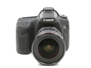 EasyCover osłona gumowa dla Canon 70D czarna - Akcesoria fotograficzne - miniaturka - grafika 1