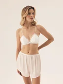 Biustonosze - Biustonosz miękki Rhein Esotiq biały M - miniaturka - grafika 1