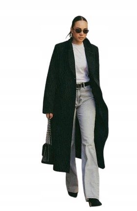 TRENDYOL JEANSY DZWONY Z WYSOKIM STANEM I PRZETARCIAMI 40 5BA