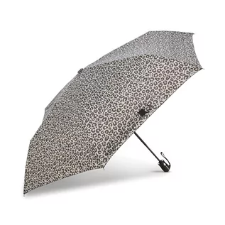 Parasole - Samsonite Kompaktowy parasol z automatycznym otwieraniem/zamykaniem, Szary/Czarny Gepard 1, ONESIZE - grafika 1